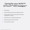 Resmed AirFit/AirTouch N20 Headgear - Replacement CPAP Headgear - Frame System & Nasal Cushion Not Included - Premium CPAP Accessories - Small, Pink view 4