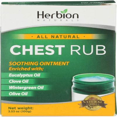 Herbion Naturals Chest Rub, 100 g