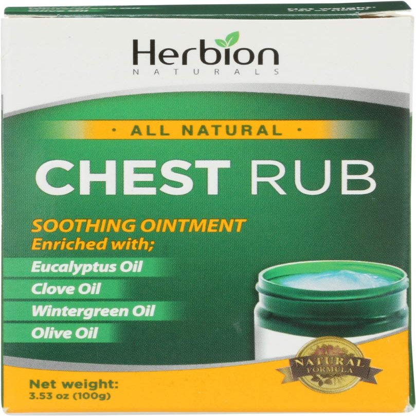 Herbion Naturals Chest Rub, 100 g