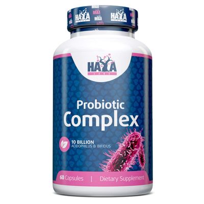 10 Billion Acidophilus & Bifidus Probiotic Complex / 60caps.
