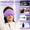 Aroma Season Heated Eye Mask, Warm Eye Compress for Dry Eyes MGD Stye Blephartitis Sinus Migraine, Graphene Heating Element with Natural Lavender Pack view 4