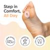 ZenToes Callus Cushions | Water-Resistant Self-Stick Adhesive Corn Pads | Foot, Heel, & Toe Discomfort Relief | Soft Foam for Friction Protection | Ideal for Active Lifestyles | 24-Pack view 2
