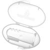 Primo Passi Baby Finger Toothbrush Silicone Finger Toothbrush for Baby W/Case Holder (Clear) view 1