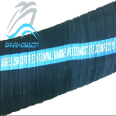4" inch ID Marine Wet Exhaust Hose HARDWALL Wire Reinforced 3 feet
