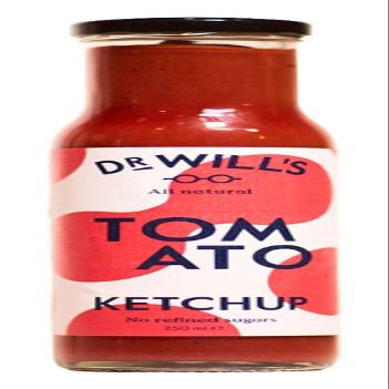 Dr Wills Tomato Ketchup No Refined Sugars 250ml
