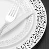 Plastic Silver Spoons Heavyweight 600 Pcs - Disposable Silverware Plastic Spoon Set - Heavy Duty Bulk Party Cutlery Flatware Utensils All Occasions view 4