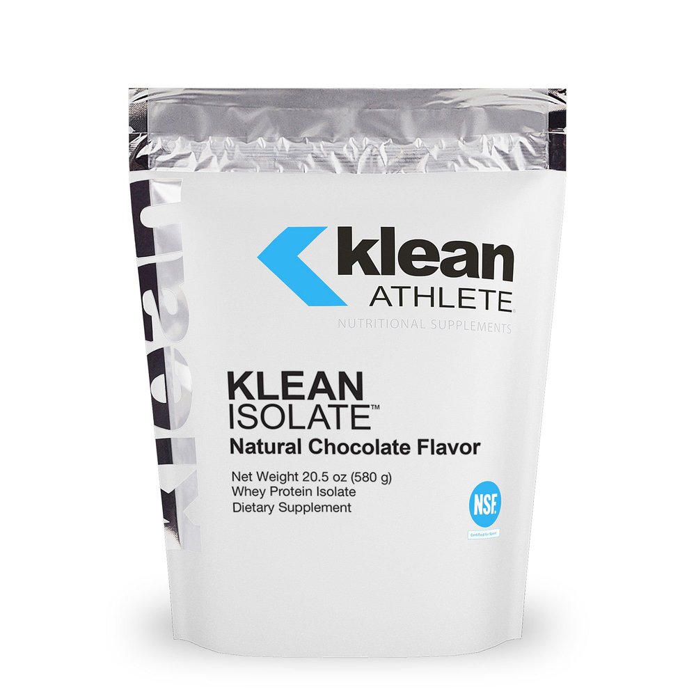 Klean Athlete Klean Isolate | Whey Protein Isolate to Enhance Daily Protein and Amino Acid Intake for Muscle Integrity* | NSF Certified for Sport | 20 Servings | Natural Chocolate Flavor