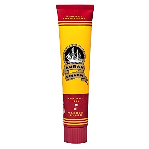 Auran Sinappi Hot Mustard 125g