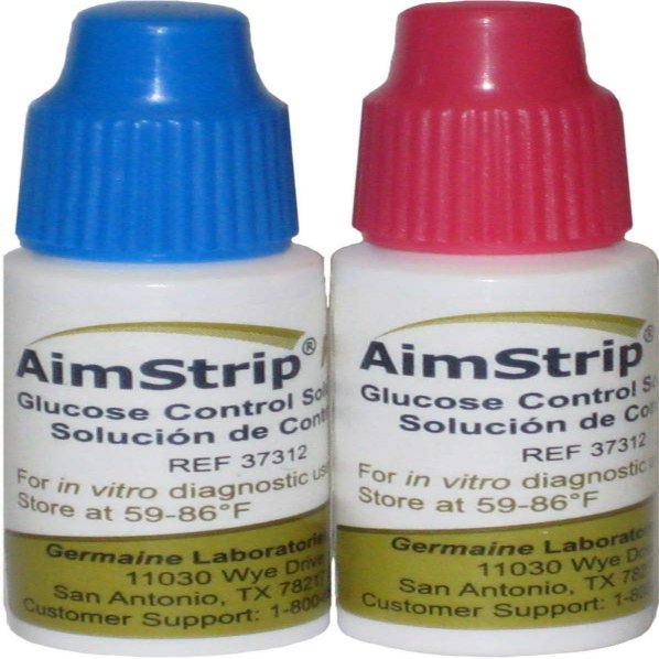 37311 - AimStrip Plus Lancets - AimStrip Plus Blood Glucose Test and Supplies, Germaine Laboratories - Box of 100