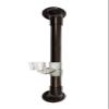 18 in MedGear Wall-Mount Bath Assisting Grab Bar, Bronze & Includes Clip-On Shower Head Holder view 1