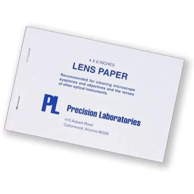 VWR 52846-001 Lens Cleaning Tissue, 10.1 cm Width, 15.2 cm Length (Pack of 12)