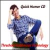 Quick Humor Threshold Subliminal with Piano Moods Music CD view 1