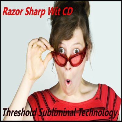 Razor Sharp Wit Threshold Subliminal with Piano Moods Music CD