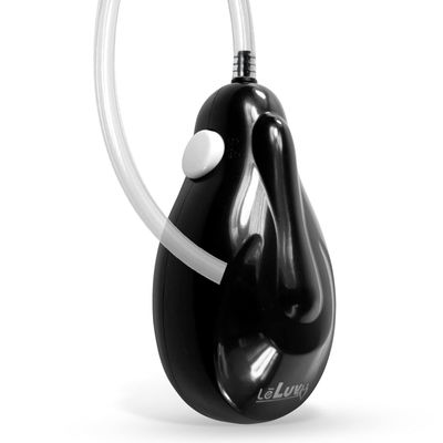 LeLuv Epump Handheld Electric eGrip Vacuum Pump Handle - Black with Clear 18" Hose