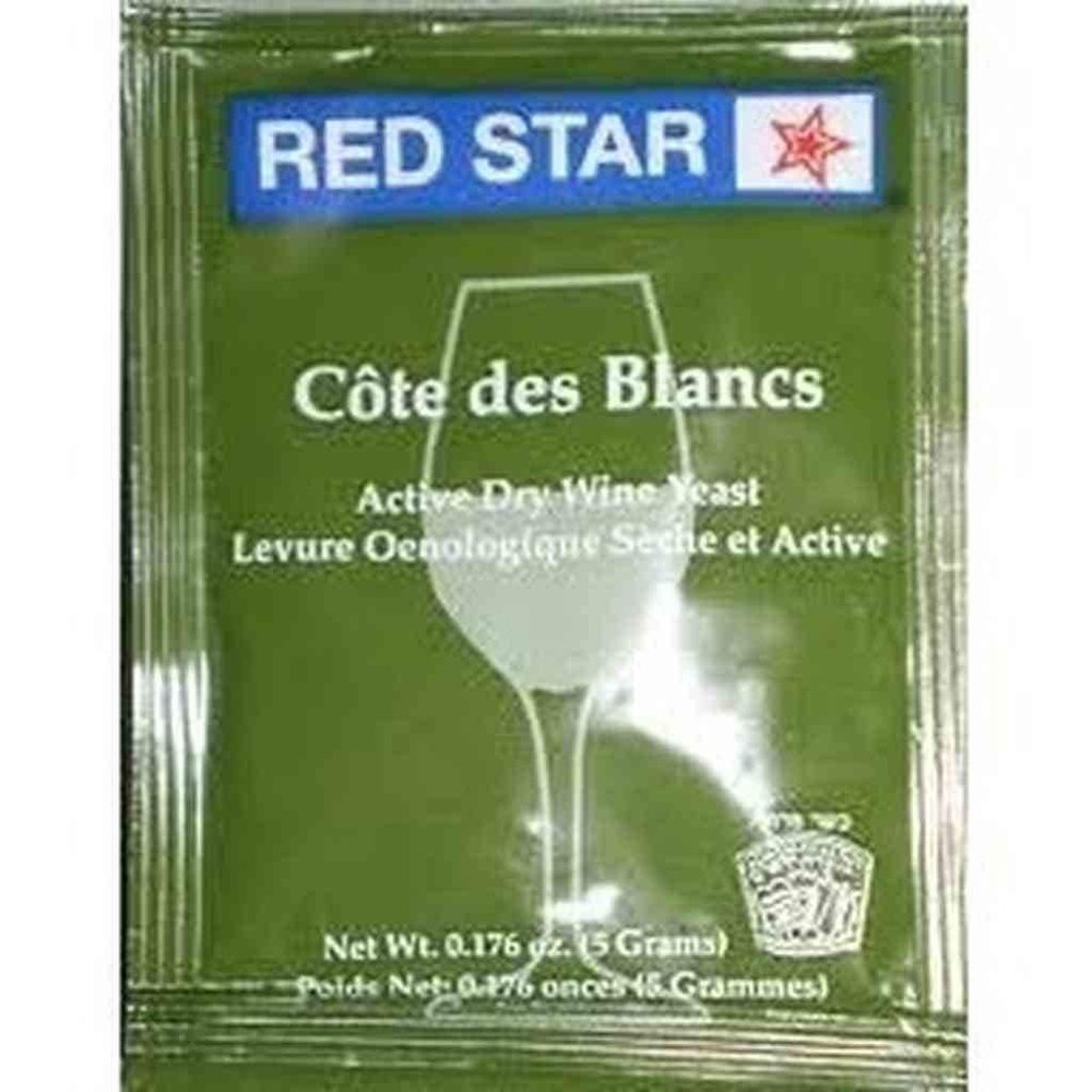 Red Star Cote de Blanc Wine Yeast 5 gm