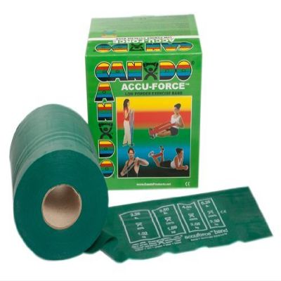 ALIMED 51878 Accuforce Resistive Band Green/Medium 50 yd Disp. Box