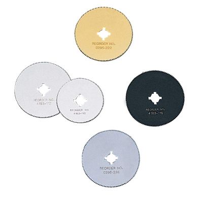 ALIMED 72569 2.5" Titanium Nitride Blade for Plaster Synthetic Composite Plastic