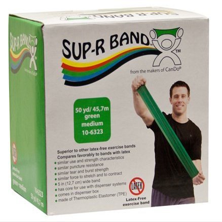 ALIMED 32821 Cando Sup-R Band Green 50 yds.