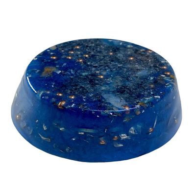 Tru Blue Tower Buster Orgone Generator Energy Accumulator 528Hz/7.83Hz/Advance Harmonics Many Beautiful Ingredients and Colors!! (Tower Buster, Tru Blue)