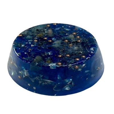 Turquoise Tower Buster Orgone Generator Energy Accumulator 528Hz/7.83Hz/Advance Harmonics Many Beautiful Ingredients and Colors! (Tower Buster, Turquoise)
