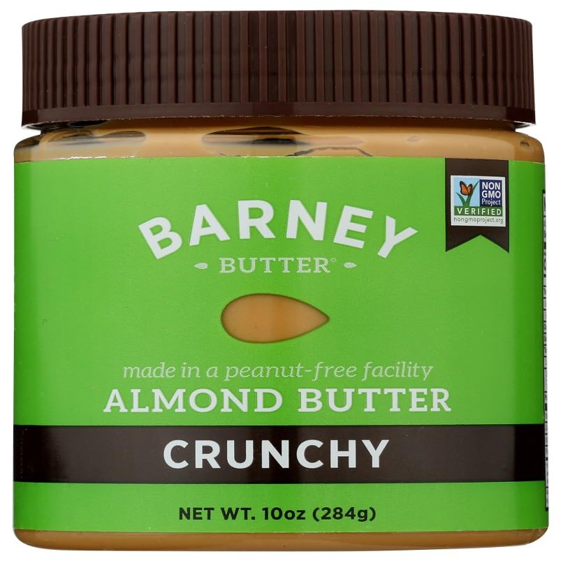 Barney Butter Almond Butter Crunchy, 10 oz (Pack of 5)