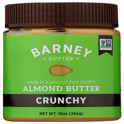 Barney Butter Almond Butter Crunchy, 10 oz (Pack of 4)