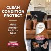 Weiman Leather Cleaner, Polish and Conditioner for Furniture, Car, Purses, Shoes, Boots and Couches- Micro Fiber Towel Included, 22oz view 2