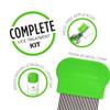Lice Treatment Kit by Lice Clinics-Guaranteed Cure for Super Lice-Safe, Non-Toxic (Complete Kit with 5.25oz Shampoo, Metal Comb & More) view 3