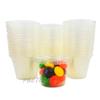 Empress 1 oz. Clear Plastic Disposable Portion Souffle Container Food Cups with Lids (Pack of 200 Sets) view 1