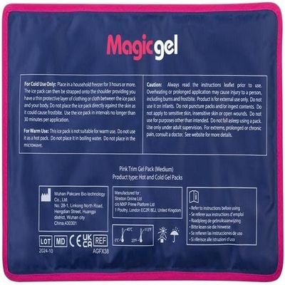 Magic Gel Premium Ice Pack - Reusable Gel Ice Pack (11.8" x 7.8") for Icing Injuries, Pain Relief, Cold Compress for Reducing Swelling - FSA HSA Eligible - | Flexible & Foldable 1 Count (Pack of 1)