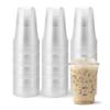 [1000 COUNT]HAKOWARE by Harvest Pack 16 oz Ultra Clear Plastic Cold Cups, Disposable Wedding Party Drinking Cups Tumblers, Iced Coffee Beer Juice Cold Beverage view 1