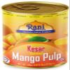 Rani Mango Pulp Puree (Makes Mango Lassi Shakes) Kesar Sweetened 30oz (1.875lbs) 850g ~ Kosher | All Natural | NON-GMO | Vegan | No colors | Gluten Friendly | Indian Origin view 1