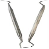 Enkay 350-2C 2Piece dental Pick Set (1-Setper Pack)