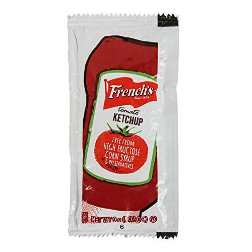 Frenchs Tomato Ketchup, 9 Gram -- 1500 per case.