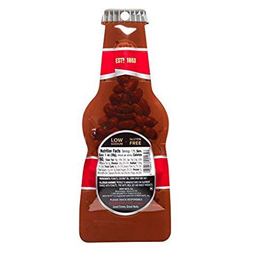 Beer Nuts Original Peanut Beer Bottle Bag, 1.75 Ounce -- 48 per case.