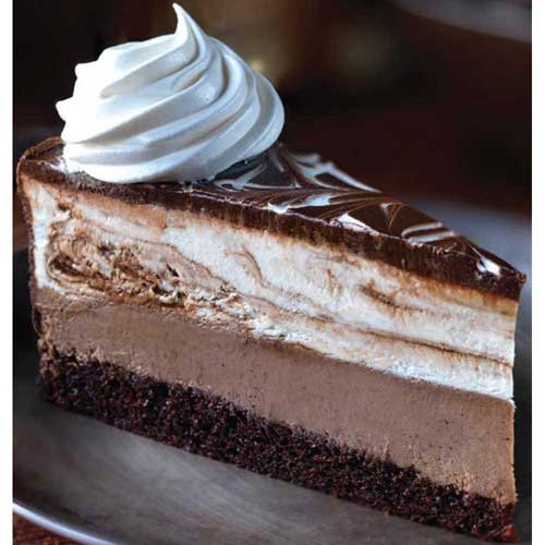 The Dream Factory 10 inch Tuxedo Mousse Cheesecake, 80 Ounce -- 2 per case.