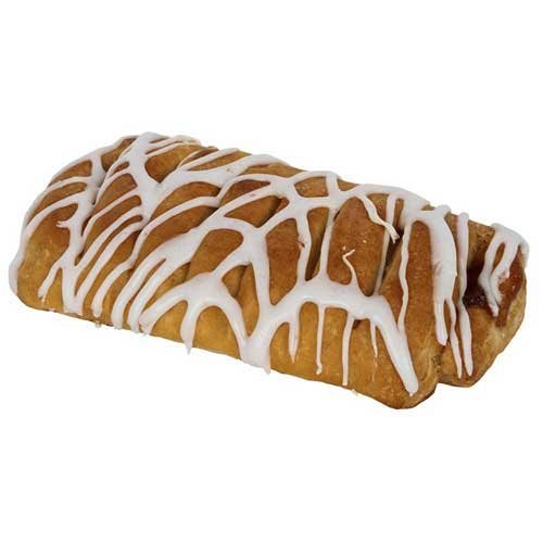 Cloverhill Bakery Dutch Apple Bear Claw Danish, 4.25 Ounce -- 12 per case.