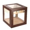 adorini Cube Deluxe Humidor Walnut view 1