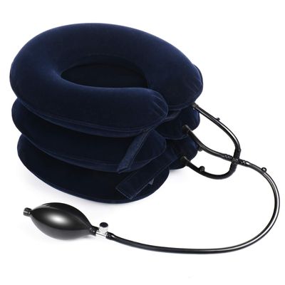 Cervical Neck Traction Device,Effective and Instant Relief for Chronic Neck & Shoulder & Head Pain, More Effective Tension and Comfortable Without Choking