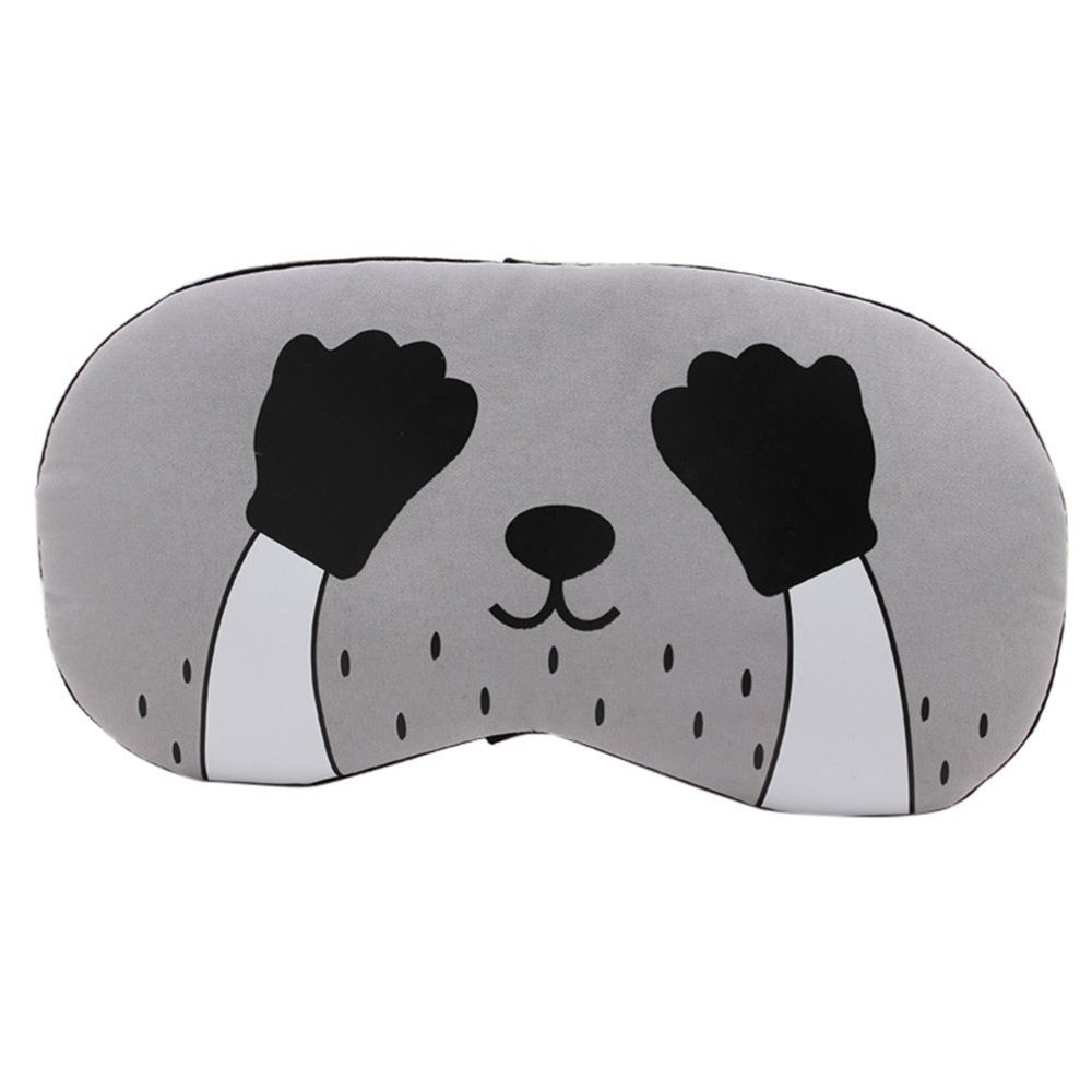 Aimeely Super Cute Cat Eye Mask Comfortable Travel Sleeping Eyeshade with Ice Bag 3#