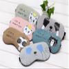Aimeely Super Cute Cat Eye Mask Comfortable Travel Sleeping Eyeshade with Ice Bag 4# view 4