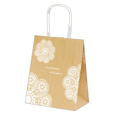 (Sasagawa) Takajirushi 50-6412 Gift Bags, Handbag, Lace, Small, 10 Pieces