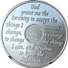 18 Year AA Medallion Camo Silver Plated Camouflage Color Chip view 2