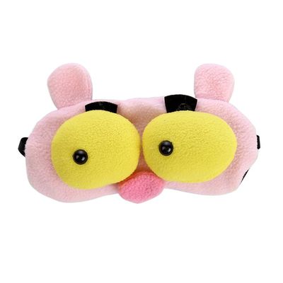 Aimeely Soft Plush Animal Eye Mask Kawaii Ice Bag Travel Home Eyeshades Blinder 3#