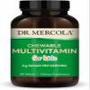 Dr. Mercola Chewable Multivitamin for Kids - 28 Vitamins & Minerals - 0g Sugar - Non-GMO, Gluten-Free & Soy-Free - Natural Orange Flavor - 60 Tablets view 1