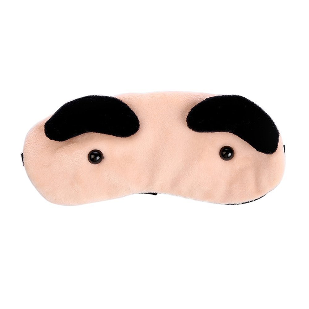 Aimeely Soft Plush Animal Eye Mask Kawaii Ice Bag Travel Home Eyeshades Blinder 2#