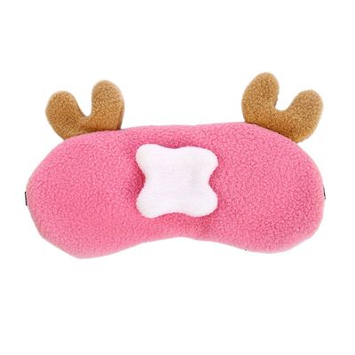 Aimeely Soft Plush Animal Eye Mask Kawaii Ice Bag Travel Home Eyeshades Blinder 7#