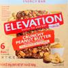 Elevation by Millville Crunchy Peanut Butter Energy Bars 2.4ozx6 Total,14.4oz, Pack of 1 view 1