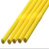 Shibase Industries 533 Straws for Juice, Long, Flex, Diameter 0.2 x 11.8 inches (6 mm) x 11.8 inches (30 cm), No Packaging, Pack of 500, Yellow, Made in Japan view 1
