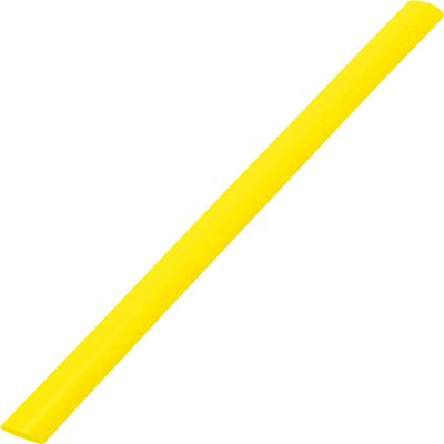 Shibase Industry 610 Straws for Tapioca, Straight Diameter 0.5 x 8.3 inches (12 x 21 cm), No Packaging, 130 Pieces, Yellow, Made in Japan